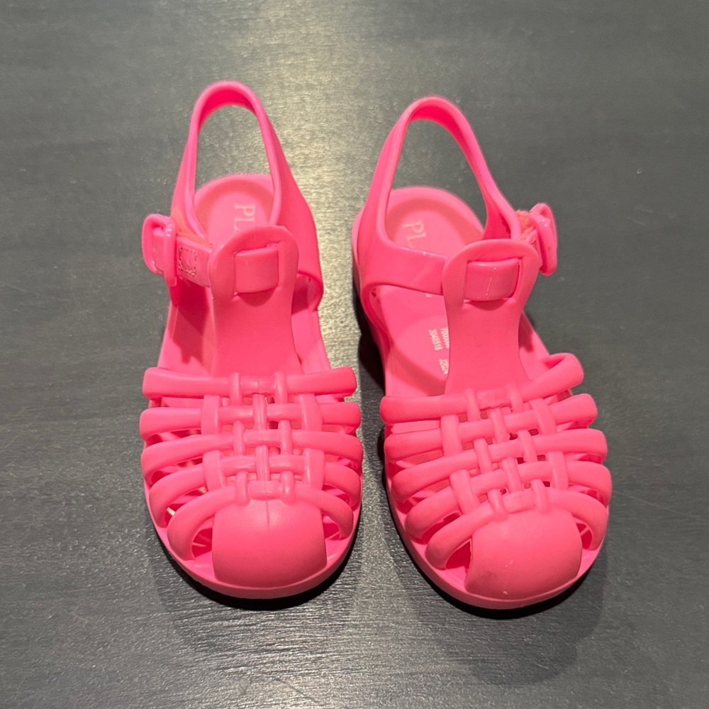 Children’s Place Hot Pink Jelly Sandals - Size 7